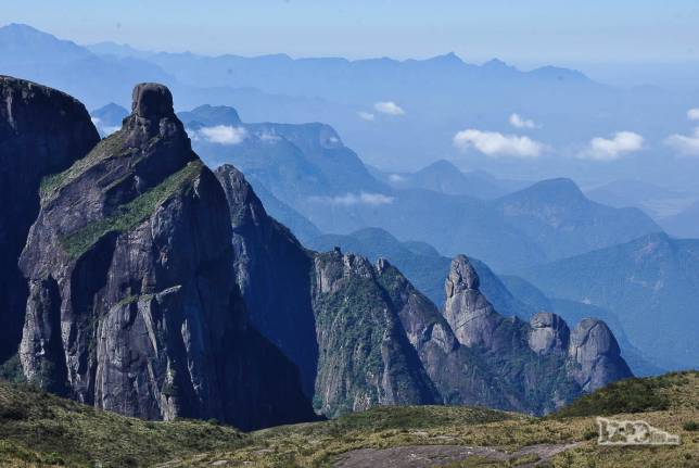 O Garrafão e a região conhecida como Portais de Hercules, no Parque Nacional da Serra dos Órgãos, no Rio de Janeiro